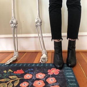 Frye black leather boots